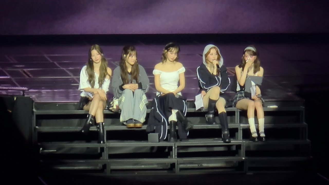 250420 콘서트 마무리 소감 [2025 LE SSERAFIM TOUR ‘EASY CRAZY HOT’ IN INCHEON]