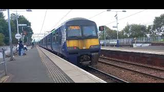 class 320 departing Newton!