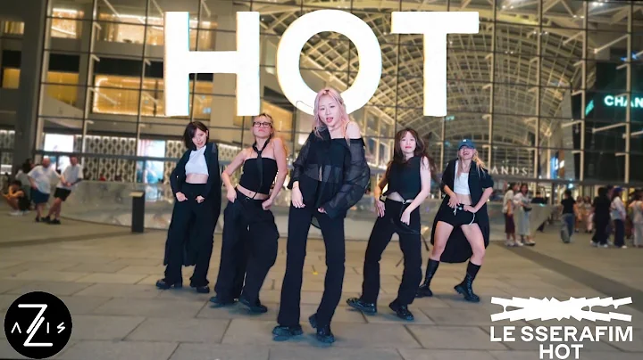 [KPOP IN PUBLIC / ONE TAKE] LE SSERAFIM (르세라핌) 'HOT' | DANCE COVER | Z-AXIS FROM SINGAPORE
