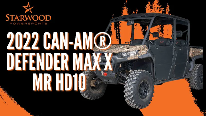 Pre-owned! 2022 Can-Am® Defender MAX X mr HD10 Mossy Oak Break-Up Country Camo