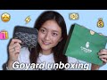 Goyard Matignon wallet {black} unboxing // Cass Kinling