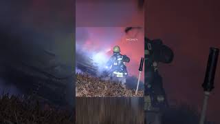 Car Bursts into Flames After Highspeed Crash