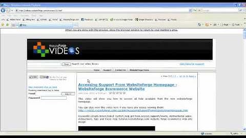 How To Preview Site - Websiteforge Ecommerce Website