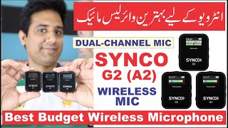 Best Cheapest Dual-channel Wireless Mic - Synco G2(A2)