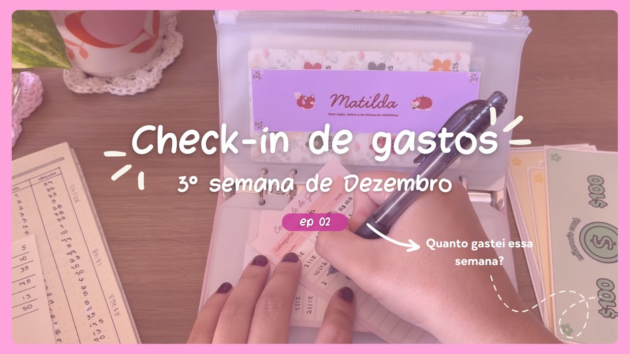 💌 CHECK-IN DE GASTOS | Quanto gastei na 3° semana de Dezembro?