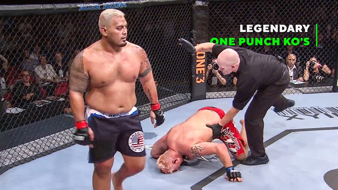 Mark Hunt's Punching Power was legendary and feared by all because he put opponents to SLEEP!