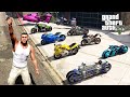 GTA 5 ✪ Stealing SUPER BIKES with Franklin ✪ (Real Life Cars #74)