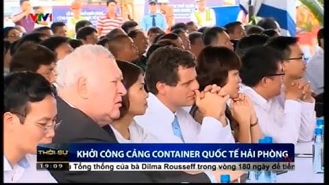 Thủ tướng phát lệnh khởi công Cảng container quốc tế Hải Phòng