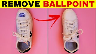 6 Effective Ways to Remove Ball Pen Ink from Shoes