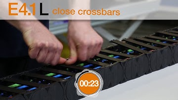 The E4.1Lean energy chain- save up to 80% assembly time!