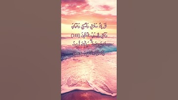 أواخر سورة الأنعام بصوت الشيخ ياسر الدوسري #المصحف