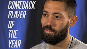 Clint Dempsey on being named MLS Comeback Player of the Year