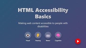 HTML Accessibility: A Beginner