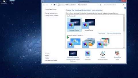 How to change desktop icons on windows 8