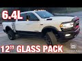 2019 Dodge Ram Power Wagon 6.4L HEMI EXHAUST w/ 12" GLASS PACK!!!