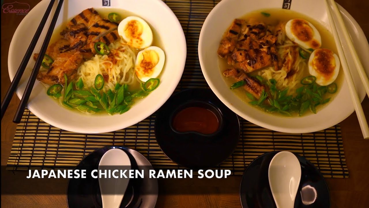 Japanese Chicken Ramen Soup Easy Organic Chicken Ramen Essence