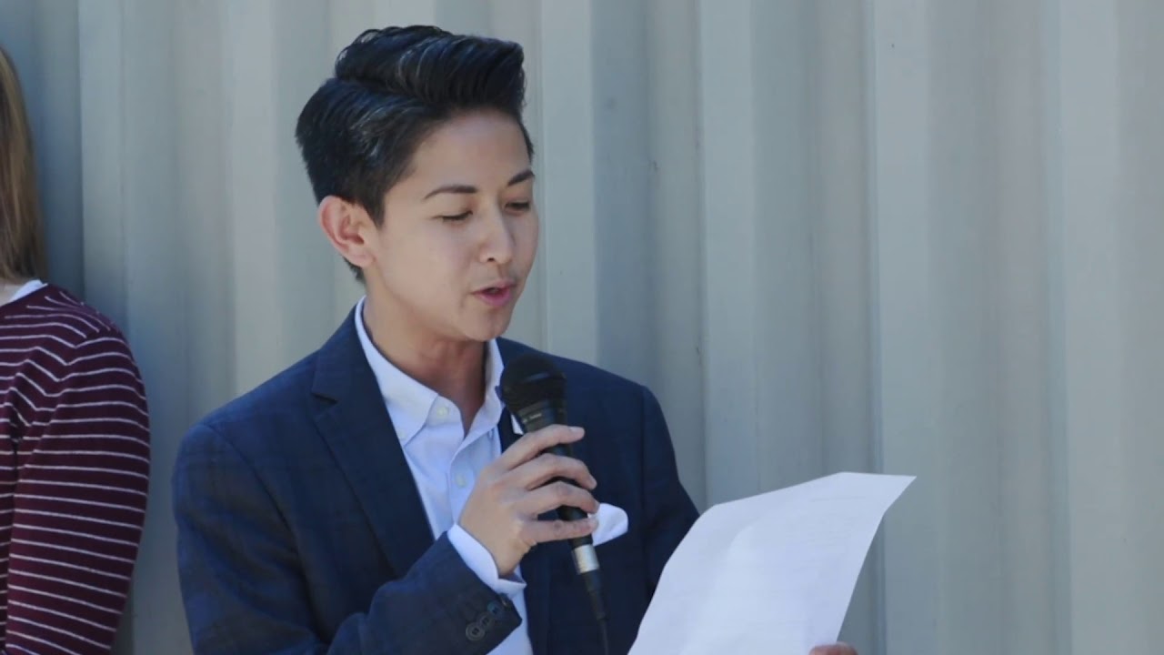 Pride flag raising at Berkeley Lab