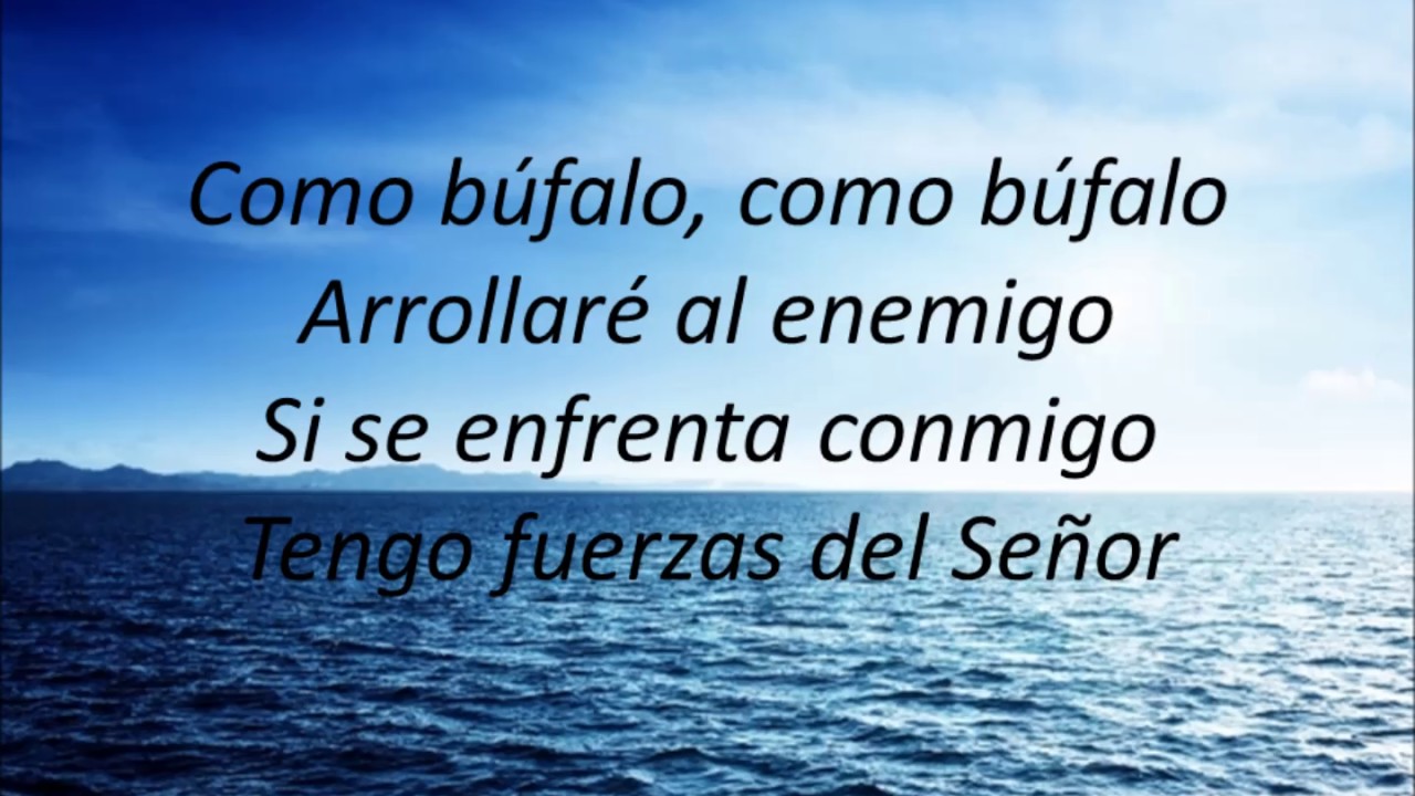 Como búfalo (Jesús Adrian Romero Letra) corregido YouTube