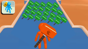 Giant Hammer 🔨⚒🔨  Max Level - All Levels Gameplay (iOS & Android) Walkthrough Part 5