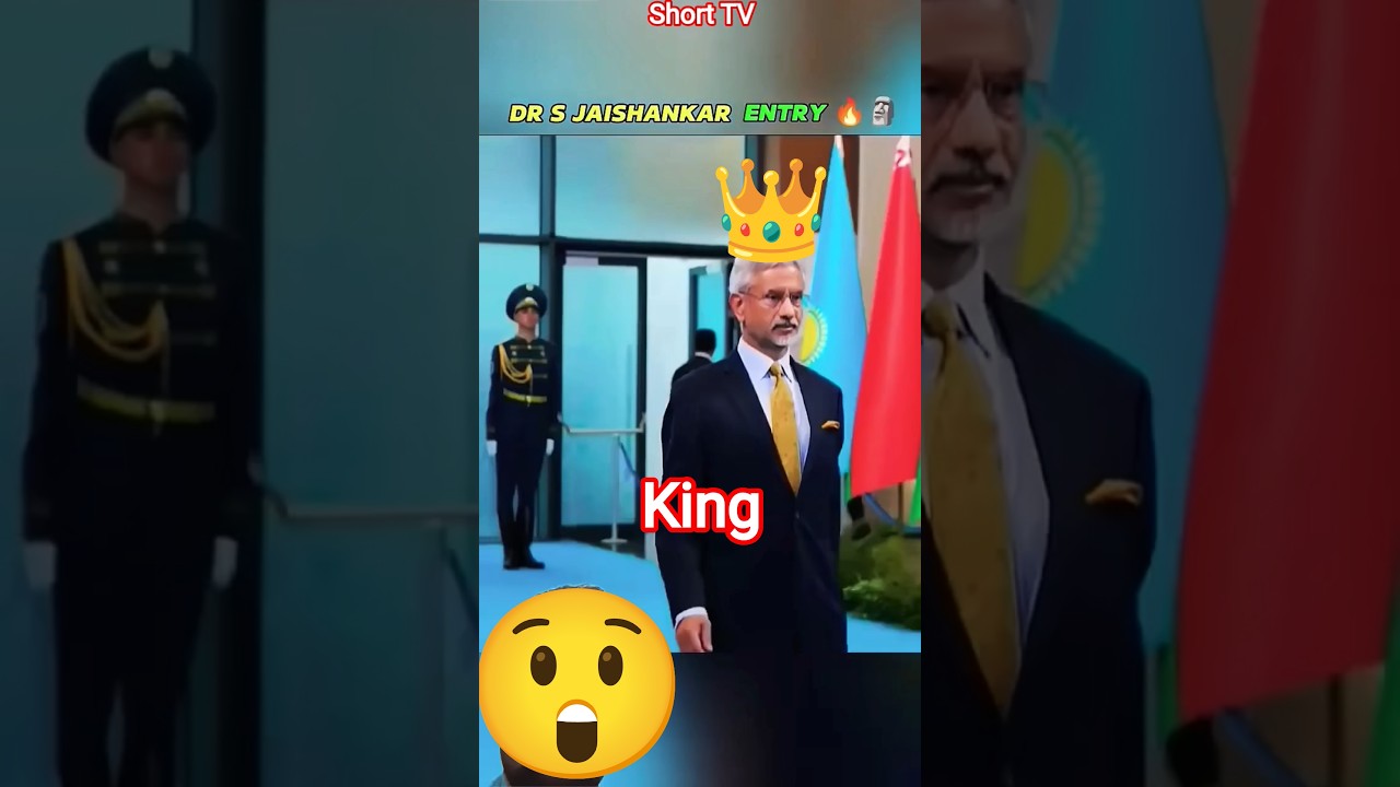 DR S JAISHANKAR ENTRY LIKE KING 👑😎 