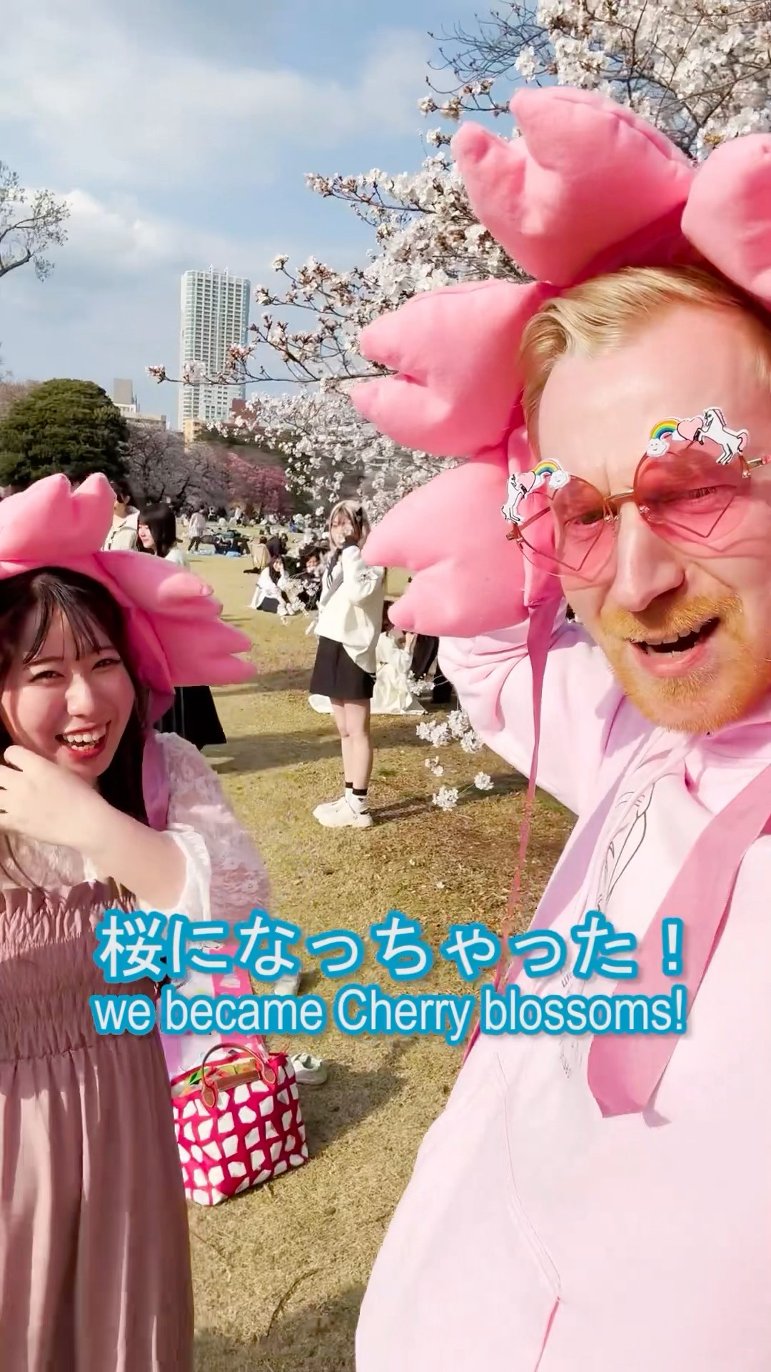 桜が好きすぎる外国人！🌸 Cherry Blossoms in Tokyo 2025! #ミスター