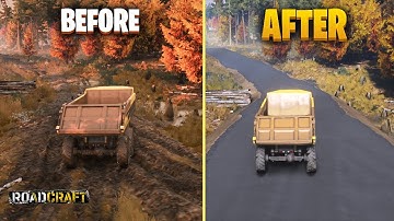 I Turned a Muddy Path Into An Asphalt Road - How Did It Go?