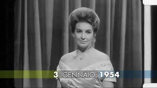 3 Gennaio 1954 Nasce La Televisione Italiana
