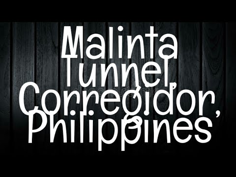 Haunted MALINTA TUNNEL:
