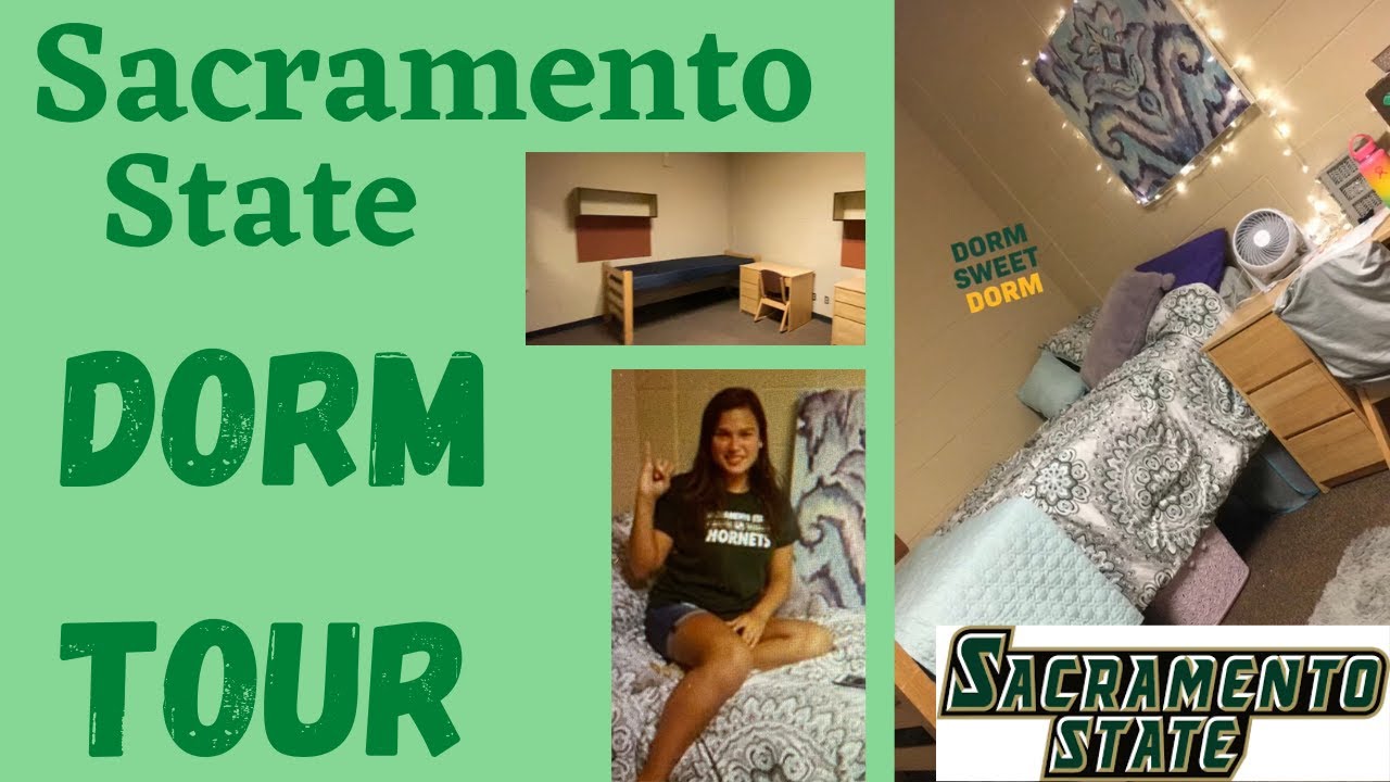 Sac State DORM TOUR YouTube