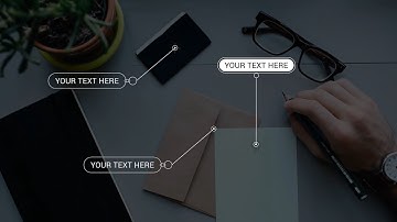 Callout with Single Text - After Effects Template