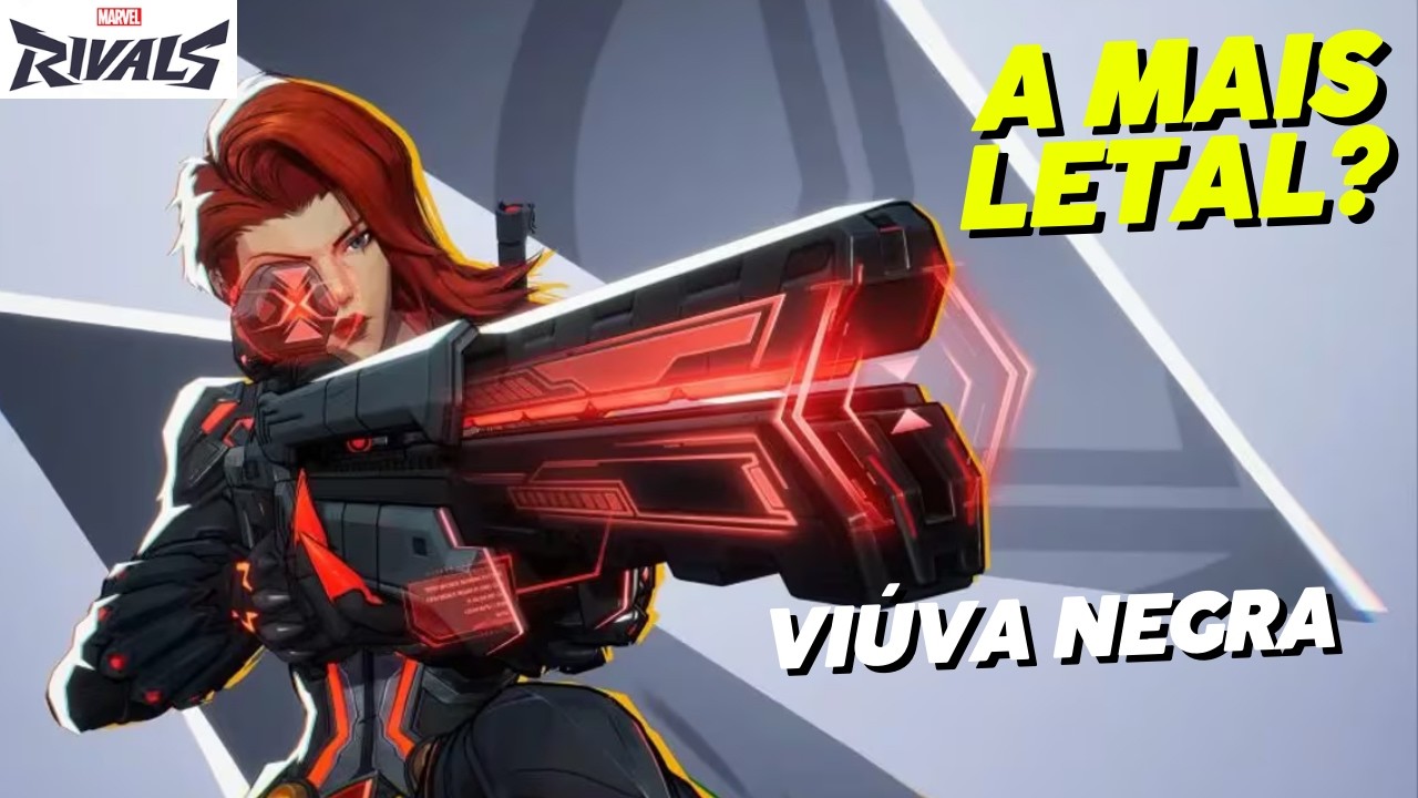 A VIÚVA NEGRA É A PERSONAGEM MAIS LETAL DE MARVEL RIVALS?!