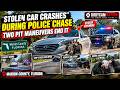 Stolen Car Crashes During Police Chase — Two PIT Maneuvers End It | Bodycam