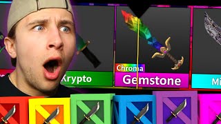 Roblox Murder Mystery 2 MM2 Chroma Gemstone Godly Knife Fast