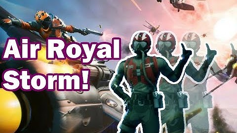 How to create the AIR ROYAL STORM in Fortnite Creative! | Zonewars tutorial 4