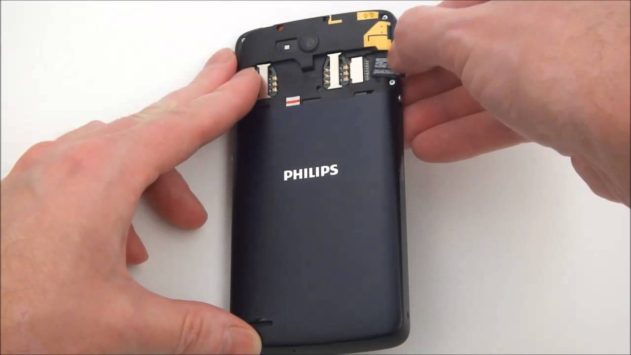 Philips Xenium W8510 - распаковка, включение, предварительный обзор -  YouTube