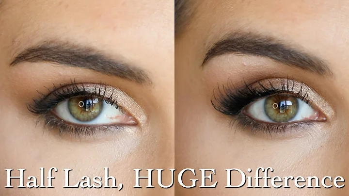 Accent Lashes: Best styles & tips for applying half lashes | Bailey B.