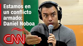 Thumbnail for Violencia en Ecuador: el discurso de Noboa tras al asalto de TC Televisión