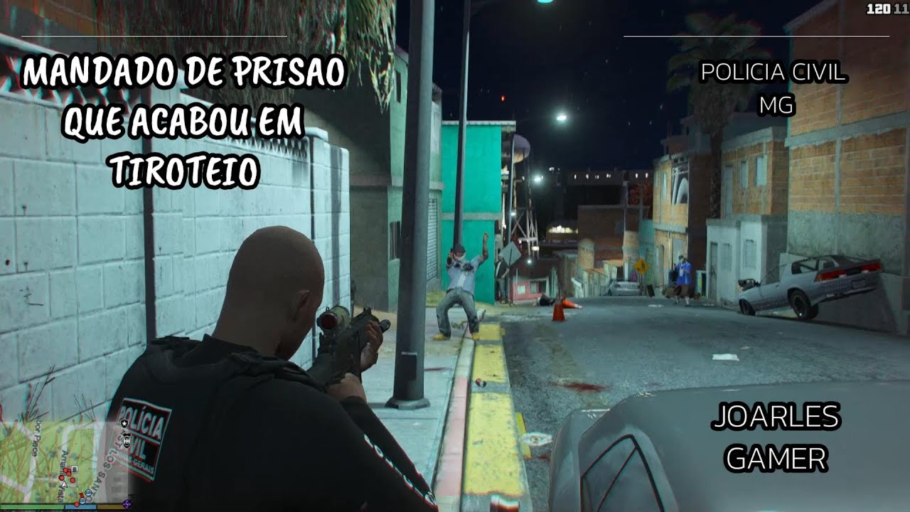 POLICIA CIVIL VAI ATRAS DE CHEFE E TROCA TIROS COM BANDIDOS.