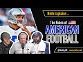 The Rules of American Football - EXPLAINED REACTION!! | OFFICE BLOKES REACT!!