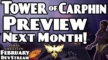 DUNGEON REVEAL Coming!! UI Details for Now!  | Ashes of Creation February Dev Stream Summary