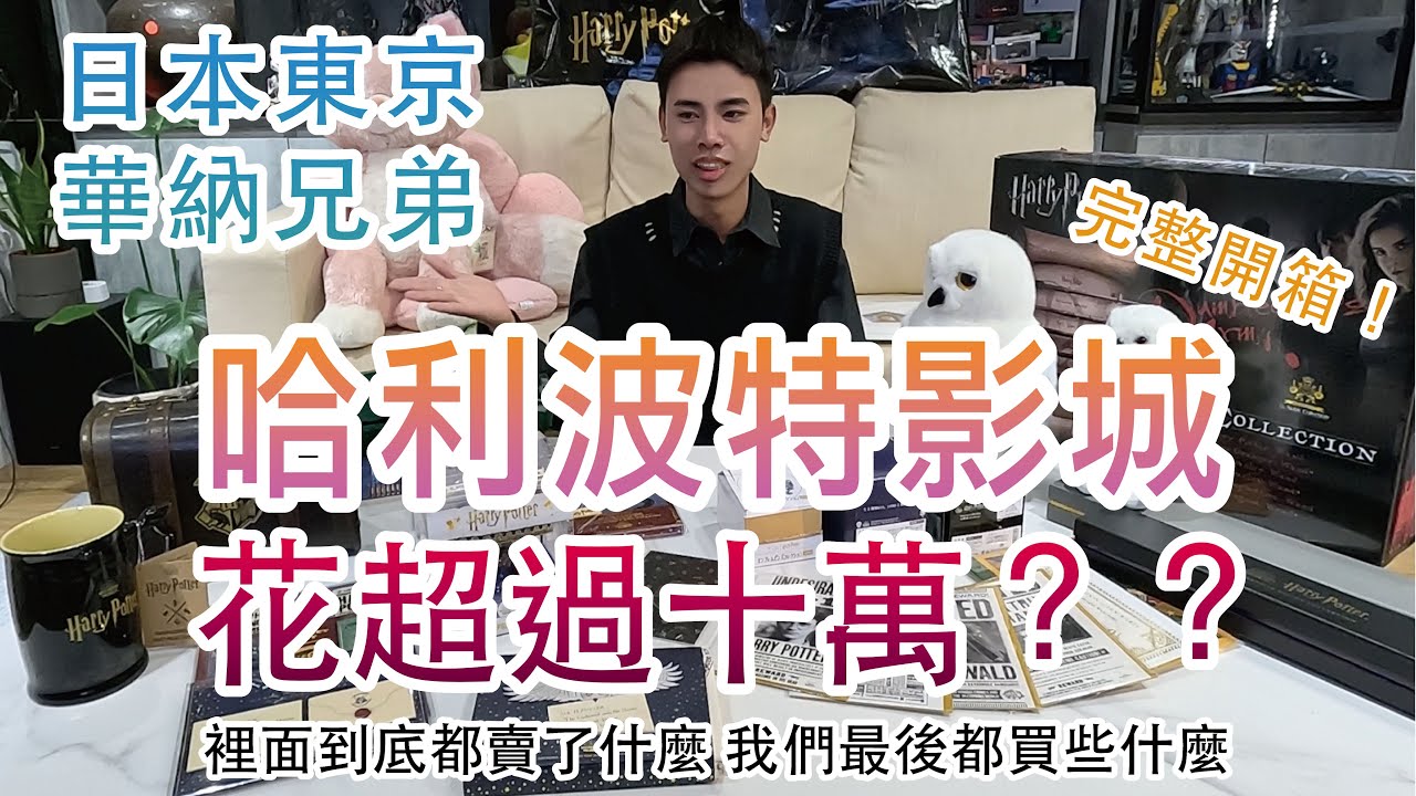 日本東京Vlog｜哈利波特影城該買什麼！🪄日本必去景點🇯🇵  紀念品、戰利品超詳細開箱介紹