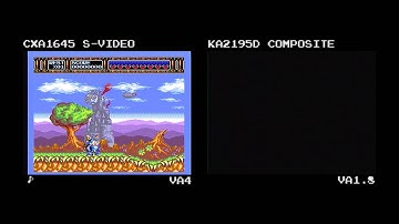Sega Genesis S-Video Mod Quality Comparison/Audio Quality Comparison