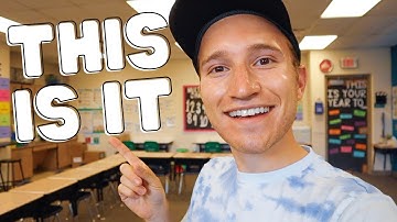 CLASSROOM SETUP - PART 4 (2021-2022) // 4th grade teacher vlog