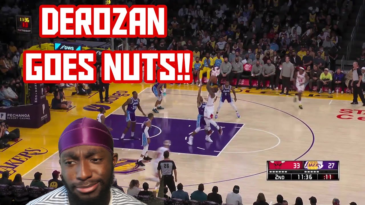 DEMAR FOR MVP!! | Bulls vs Lakers Full Game highlights reaction 11/15/2021
