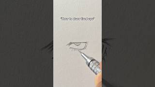 How to draw tired eye