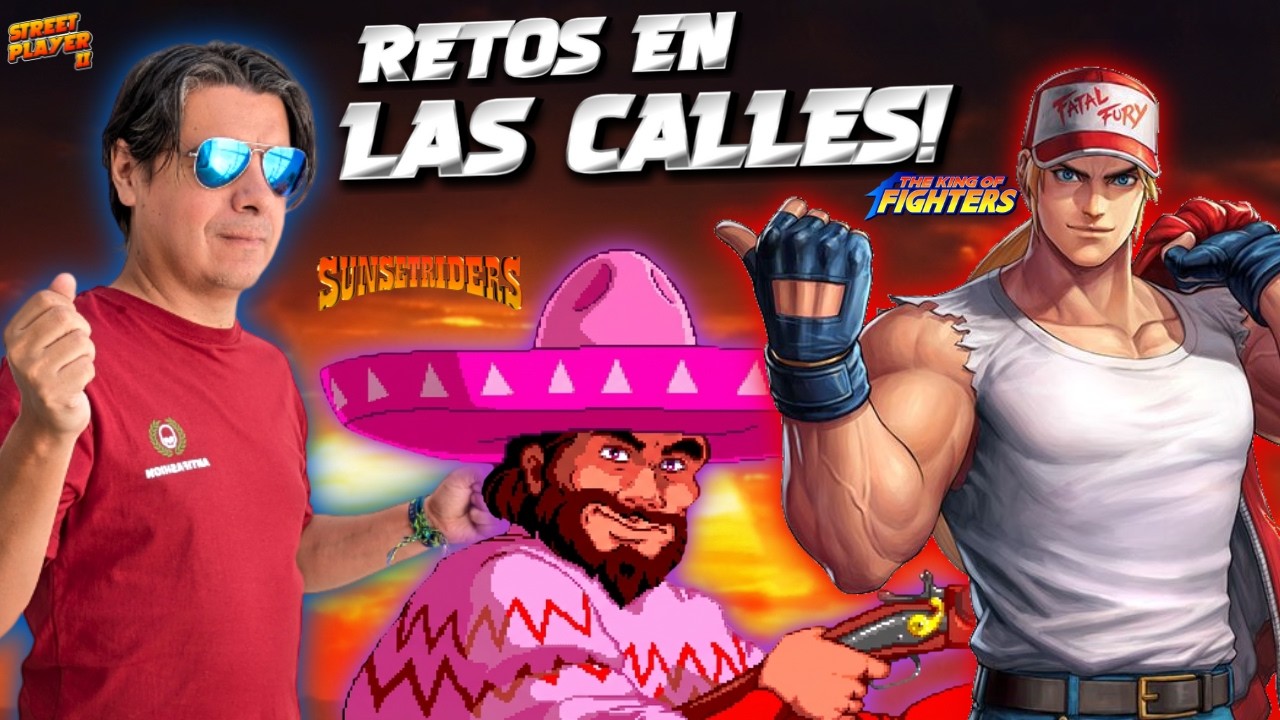 Aún dominas Sunset Riders y KOF 98? - Retos en las calles! 