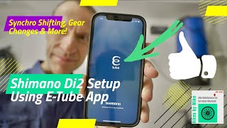 Shimano Di2 Setup Using E-Tube App: Synchro Shifting, Gear Changes & More!
