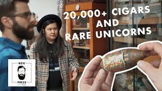 A Collection of 20,000+ Cigars and Rare Unicorns | Box Press BTS Tour Of halfwheel