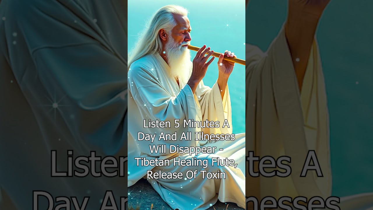 Слушайте 5 минут в день, и все болезни исчезнут — Тибетская лечебная флейта, освобождение от токс...