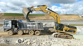 Rockwork - Cat 374D and Tatra Phoenix